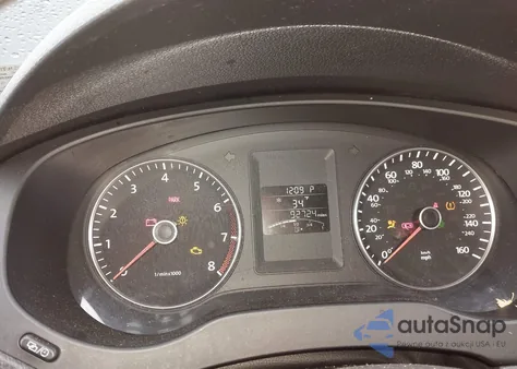 2013 Volkswagen Jetta 2.5L Se из США, поврежденный, VIN 3VWDP7AJ4DM298064